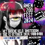 2024/10/12(SAT) Amenzoo Fest 2024 in AmsterdamにDJ SHARPNEL/IRL出演